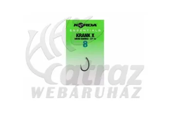 Korda Essentials Krank X Barbed - 8 - Pontyozó horog
