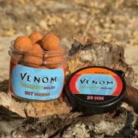 Venom Balanced Boilies Hot Mango 20mm - Kikönnyített bojli