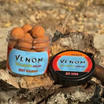 Venom Balanced Boilies Hot Mango 20mm - Kikönnyített bojli