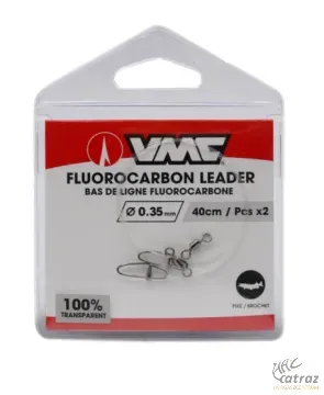 VMC Fluorocarbon Leader 0,35mm 60cm - VMC Ragadozó Halas Fluorocarbon Előke