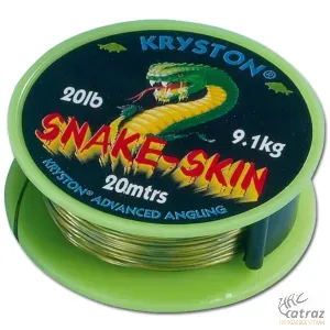 Kryston Snake Skin 20 lbs 20 méter - Kryston Bevonatos Előkezsinór