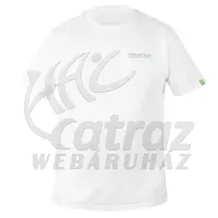 Preston White T-Shirt Méret: M - Preston Innovations Horgász Póló