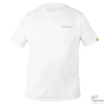 Preston White T-Shirt Méret: M - Preston Innovations Horgász Póló
