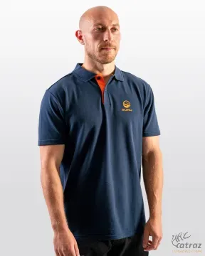 Guru Polo Navy/Orange 2XL - Guru Galléros Póló