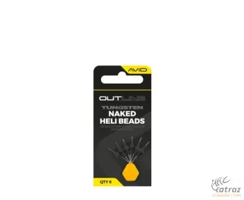 Avid Outline Tungsten Naked Heli Beads - Helikopter Szerelék