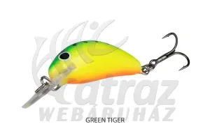 Salmo Hornet Floating 3.5cm 2.6g - Green Tiger - Wobbler