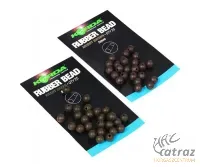 Korda Gumigyöngy Zöld - Korda Rubber Bead 4 mm 25 db/csomag