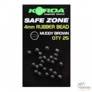 Korda Gumigyöngy Zöld - Korda Rubber Bead 4 mm 25 db/csomag