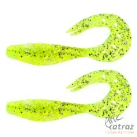 Nevis Twister Shad 14cm Zöld Flitter - Nevis Twisterfarkú Gumihal