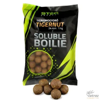 Stég Product Soluble Boilie Tigernut 24 mm - Stég Oldódó Tigrismogyorós Bojli