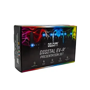 Delkim EV-R Presentation Set Multi Colour – 3 Rod Set Elektromos Kapásjelző Szett