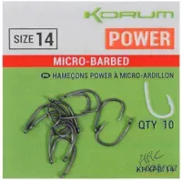 Horog Korum Xpert Power Micro Barbed Size:10