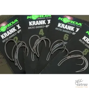 Korda Krank X Horog Méret: 2 - Korda Krank-X Erősített Pontyozó