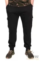 Fox Combat Melegítő Nadrág - Fox LW Black/Camo Combat Joggers