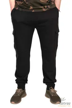 Fox Combat Melegítő Nadrág - Fox LW Black/Camo Combat Joggers