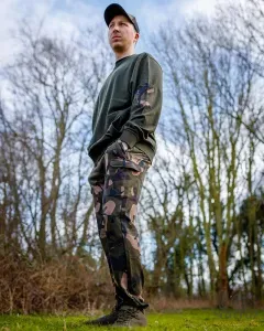 Fox LW Khaki Jumper Méret: L - Fox Horgász Pulóver