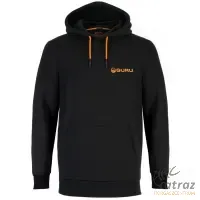 Guru Tackle Black Lightweight Hoodie - Guru Kapucnis Horgász Pulóver