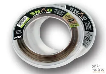 Zsinór Fox Snag Laeder Camo 0,45mm 25lb 100m