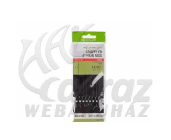 Korum Grappler 12 Barbed - Előkötött Horog