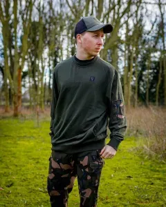 Fox LW Khaki Jumper Méret: L - Fox Horgász Pulóver