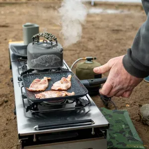 RidgeMonkey Grilla CookStation Double Hob - RidgeMonkey Dupla Főzőállomás