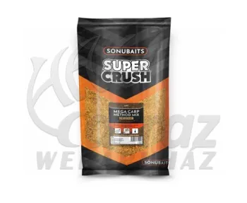 Sonubaits Supercrush Mega Carp Method Mix Original Groundbait 2kg Etetőanyag