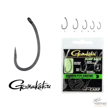 Gamakatsu G-Carp Specialist Hump Back Horog Size:02