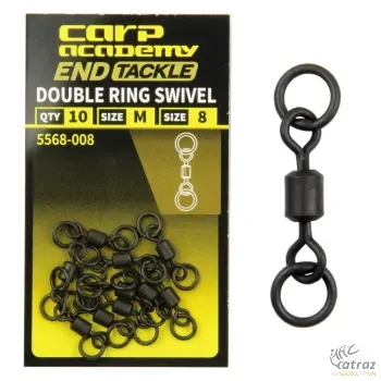 Carp Academy Forgó Dupla Karikával Méret: 8 - Double Ring Swivel
