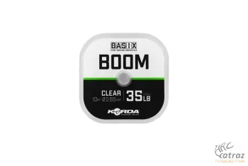 Korda Basix Boom 35lb 0,65mm - Korda Krimpelhető Fluorocarbon Előkezsinór