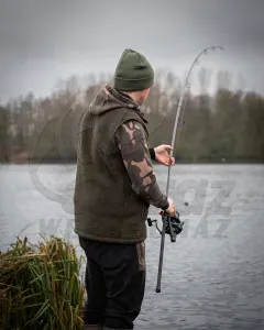 Fox Olive Sherpa Hybrid Gilet – 4XL – Hőtartó Horgász Mellény