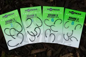 Korda Essentials Krank X Barbed - Pontyozó horog