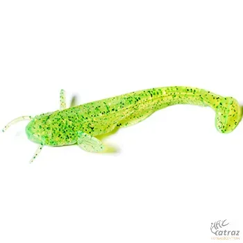 FishUP Catfish 7,5cm Chartreuse/Green #026 Műcsali  - Harcsa Alakú Gumihal