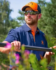 Guru Polo Navy/Orange M - Guru Galléros Póló