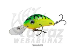 Salmo Rattlin' Hornet 3.5cm 3.1g Floating Green Tiger Wobbler
