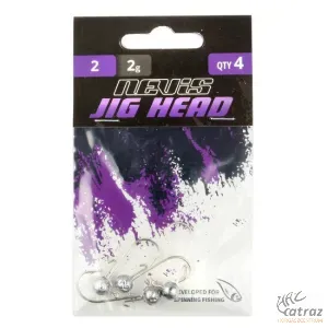 Nevis Jig fej Méret: 1/0 Súly: 3,5g - Nevis Twisterfej Jig Head 4db/cs