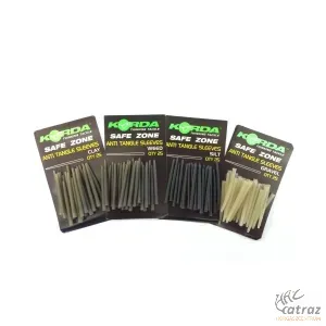 Korda Gubancgátló Hüvely Zöld - Korda Safe Zone Anti Tagle Sleeves Green