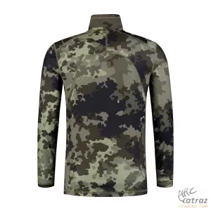 Korda Kool Quick Dry Long Sleeve Neck Kamo Méret: XL - Korda UV Álló Hosszú Ujjó Horgász Póló