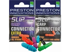 Preston Slip Carp Hollo Connector Extra Red - Preston Innovations Szerelék Rögzítő Kapocs