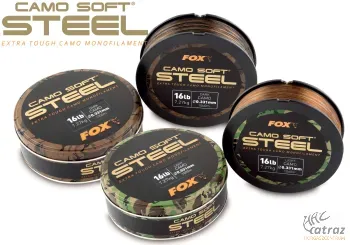 Zsinór Fox Soft S Light Camo 0,331mm 16Lb (CML133)