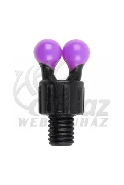 Fox Black Label Bobbin Clips - Purple