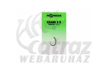 Korda Essentials Krank X Barbless - 8 - Pontyozó horog