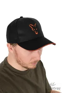 Fox Fekete Narancs Baseball Sapka - Fox Collection Baseball Cap Black & Orange