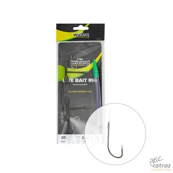 Wizard Live Bait Rig Tirolifás Rablóhalas Szerelék - Medium