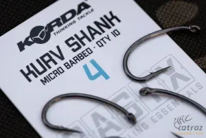 Korda Basix Kurv Shank Micro Barbed Méret: 4 - Korda Pontyozó Horog