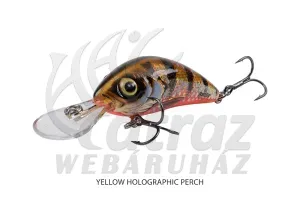 Salmo Rattlin' Hornet 3.5cm 3.1g Floating Yellow Holographic Perch Wobbler