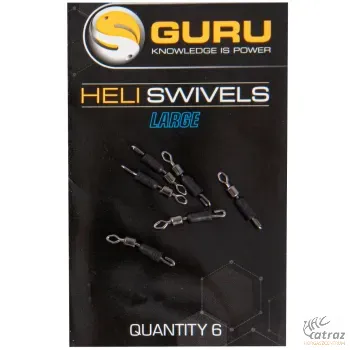 Guru Heli Swivel Feeder Gyorskapocs - Large