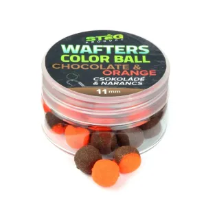 Stég Wafters Color Ball 11mm 15g Chocolate-Orange - Stég Csali