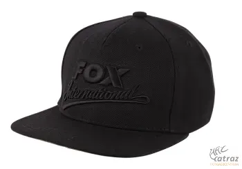 Fox Ruházat Sapka Baseball Snapback Black CPR983