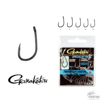 Gamakatsu G-Carp Specialist RX BL Szakállnélküli Horog Size:8