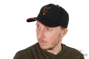 Fox Fekete Narancs Baseball Sapka - Fox Collection Baseball Cap Black & Orange